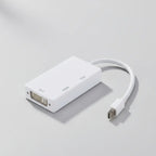 Adaptador Mini Displayport Para Thunderbolt Mac Hdmi Vga Dvi Blanco