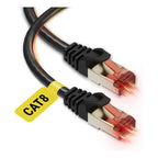 Cable De Red Cat8 50mt 40gbps 2000mhz Categoria 8 Rj45 S-ftp