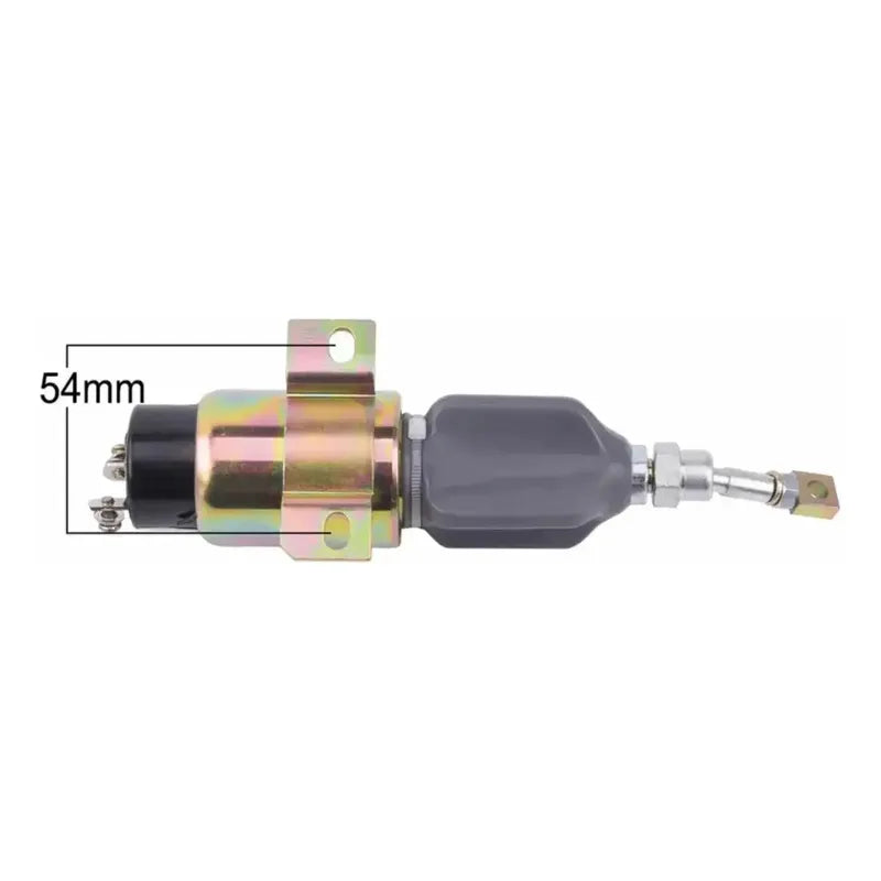 Valvula Solenoide 24v Actuador Parada Generador Maquinaria