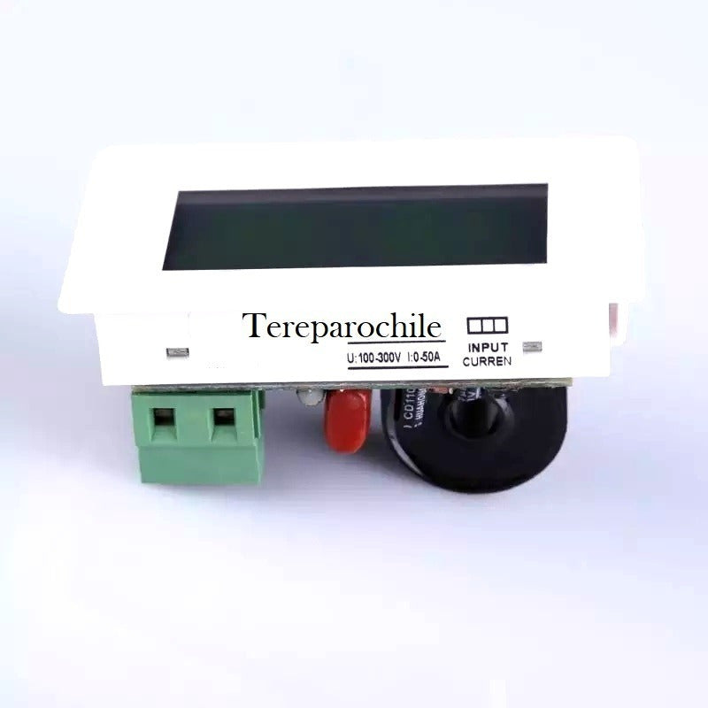 Medidor Voltaje Amperaje Ac 100-300v 50a Amperimetro Tester