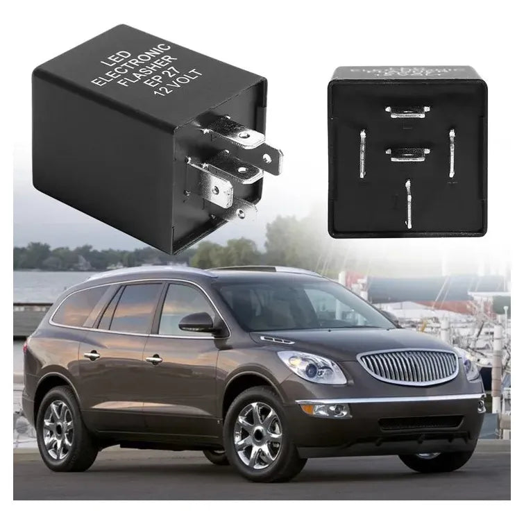 Rele Automotriz Ep27 12v 5 Pines Luz Intermitente Led Relay