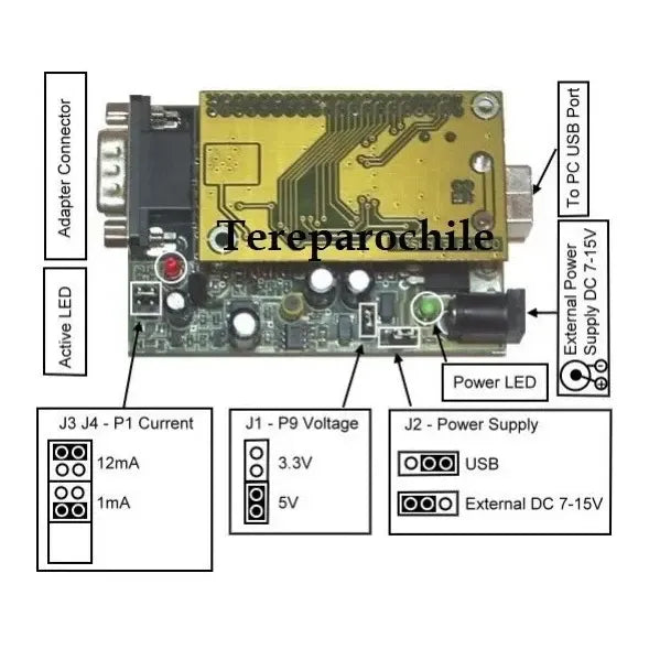 Programador Upa Ecu Bsi Bcu Airbag Inmo + Kit 20 Adaptadores