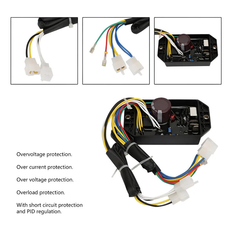 Regulador De Voltaje Avr Generador Ki-davr-50s3 14 Cables