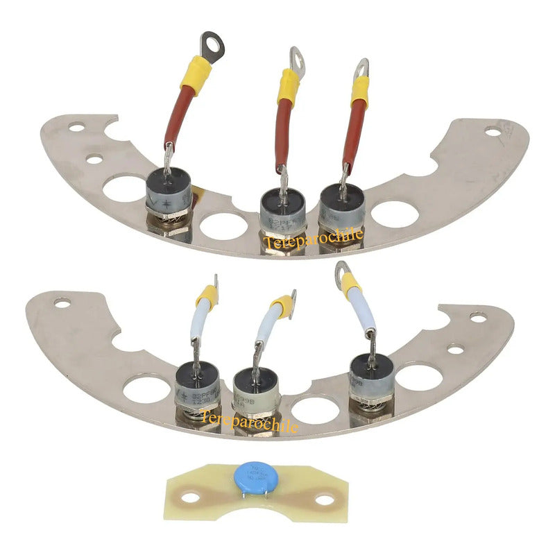 Kit Diodos Varistor Para Leroy Somer Lsa46.1 82pfr80 82pf80