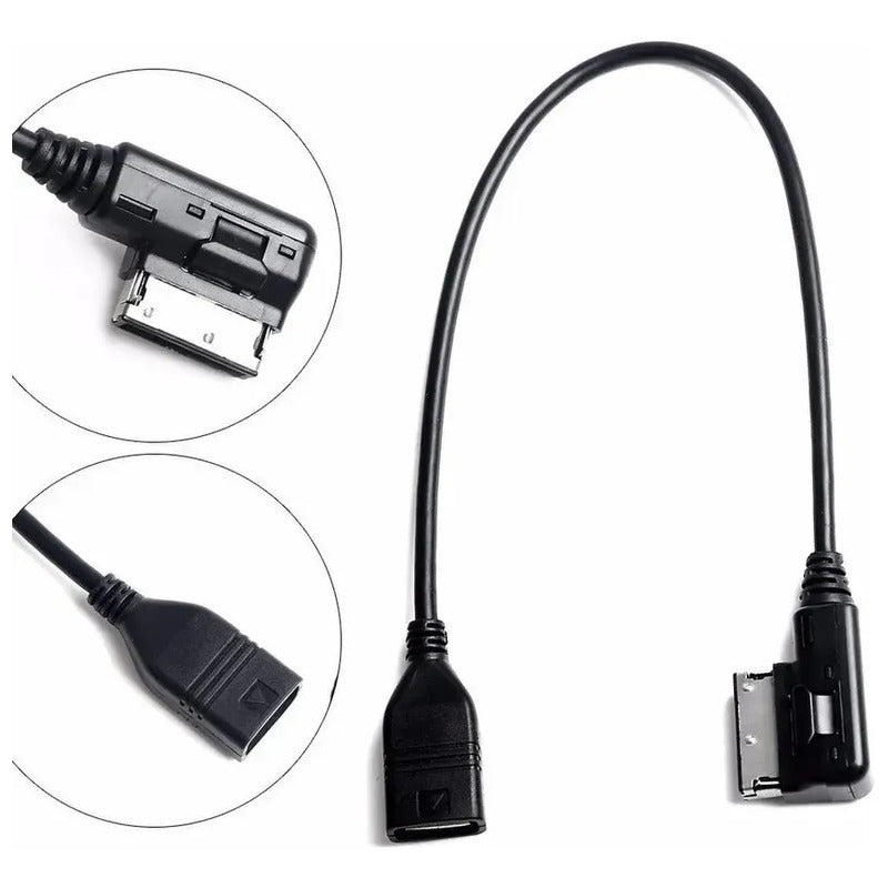 Cable Ami Mmi Cable Adaptador Usb Auxiliar Sonido Musica
