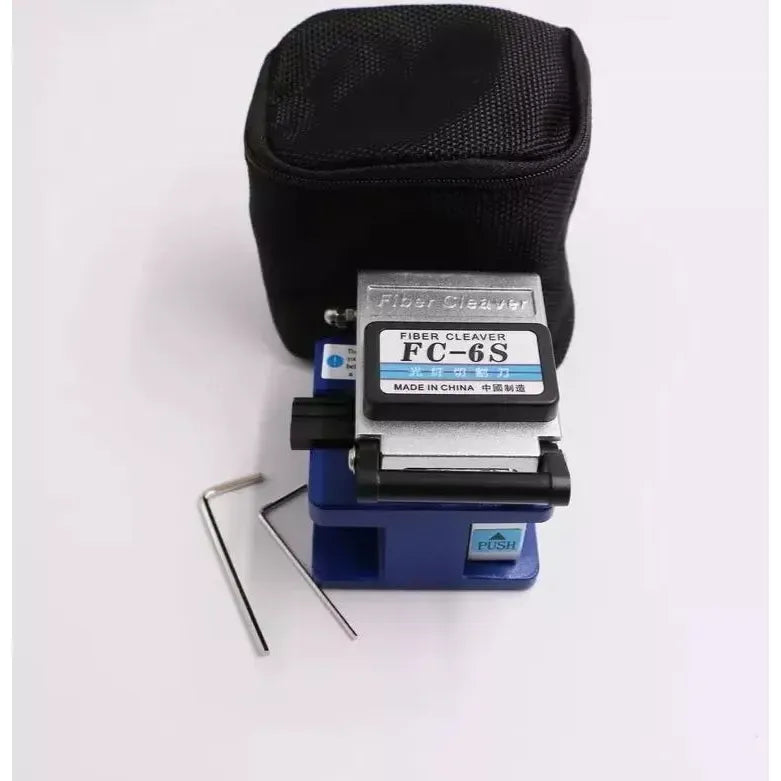 Kit De Herramientas De Fibra Óptica Ftth Power Meter Fc-6s Azul
