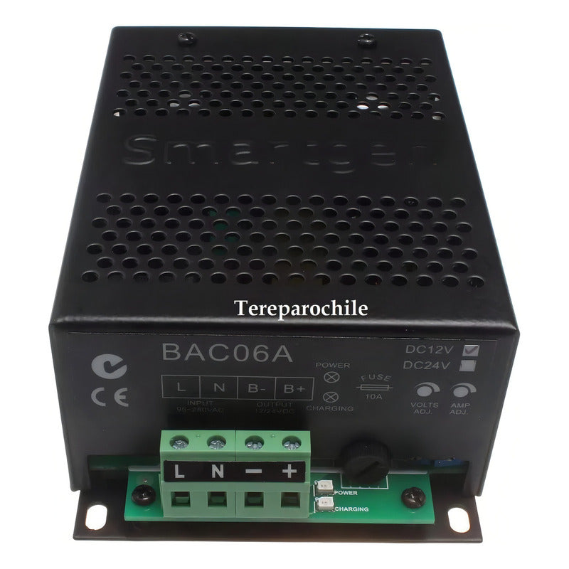 Cargador Inteligente Batería Automotriz Bac06a 12v Smartgen 6a