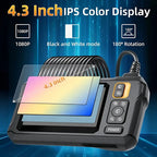 Cámara Inspeccion Endoscópica Industrial Boroscopio Lcd 5m