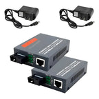 Convertidor Fibra Optica Ethernet Ftth Htb-gs-03 10/100/1000