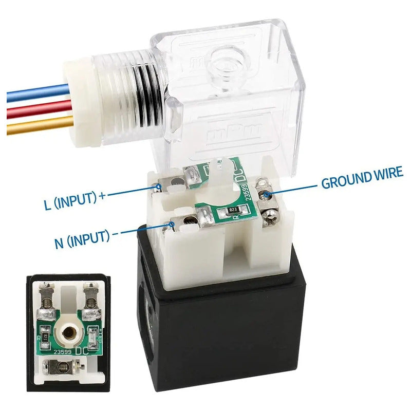 Electrovalvula Neumática 5/2 Vias Bobina 220v Ac 4v210-08