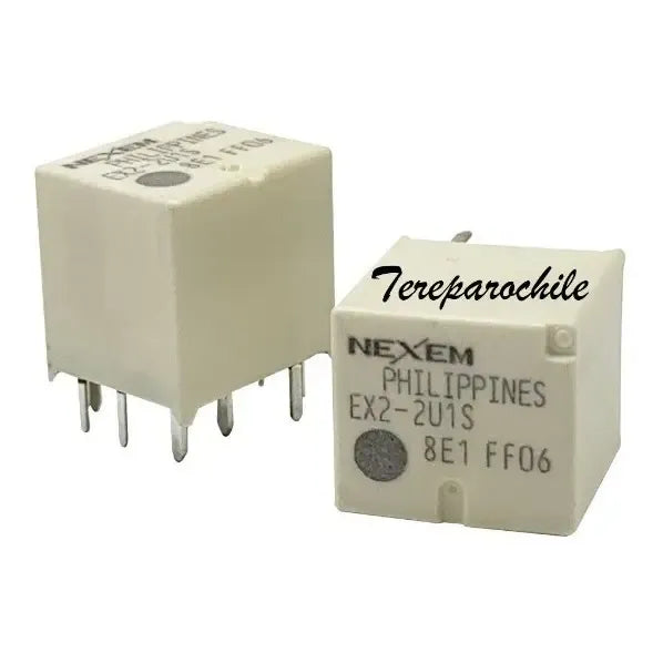 Mini Rele Doble Relay 10 Pin 12v Ex2-2u1s Ex2-2u1