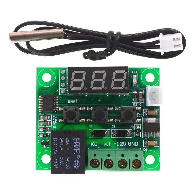 Termostato Digital Rele Control De Temperatura W1209