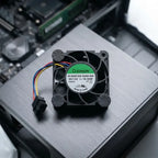 Ventilador Fan Cooler Vf40281bx-q400-q91 12v 40x28mm 4 Cable Negro