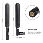 Antena Wifi Banda Dual 8dbi 2,4ghz 5,8ghz Rp-sma Hembra