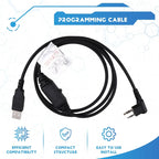 Cable De Programación Usb Pc63 Para Pd500 Pd506 Pd560 Pd58 Negro