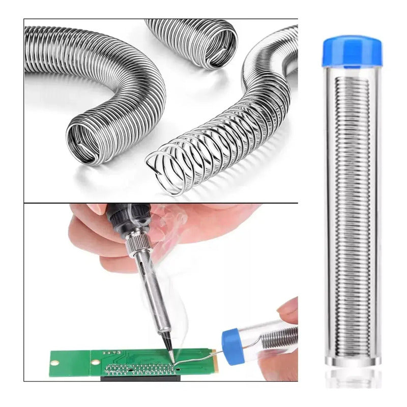Kit Soldador Profesional 60w 220v Cautin Regulable 5 Puntas
