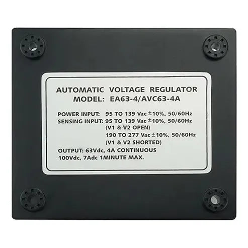 Regulador De Voltaje Automatico Avr Avc63-4a Ea63-4 Diesel