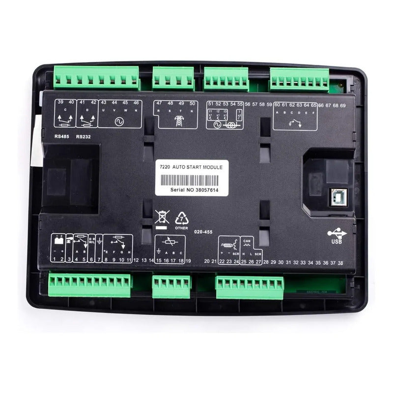Controlador Lcd Generador Compatible Con Dse 7220 Genset