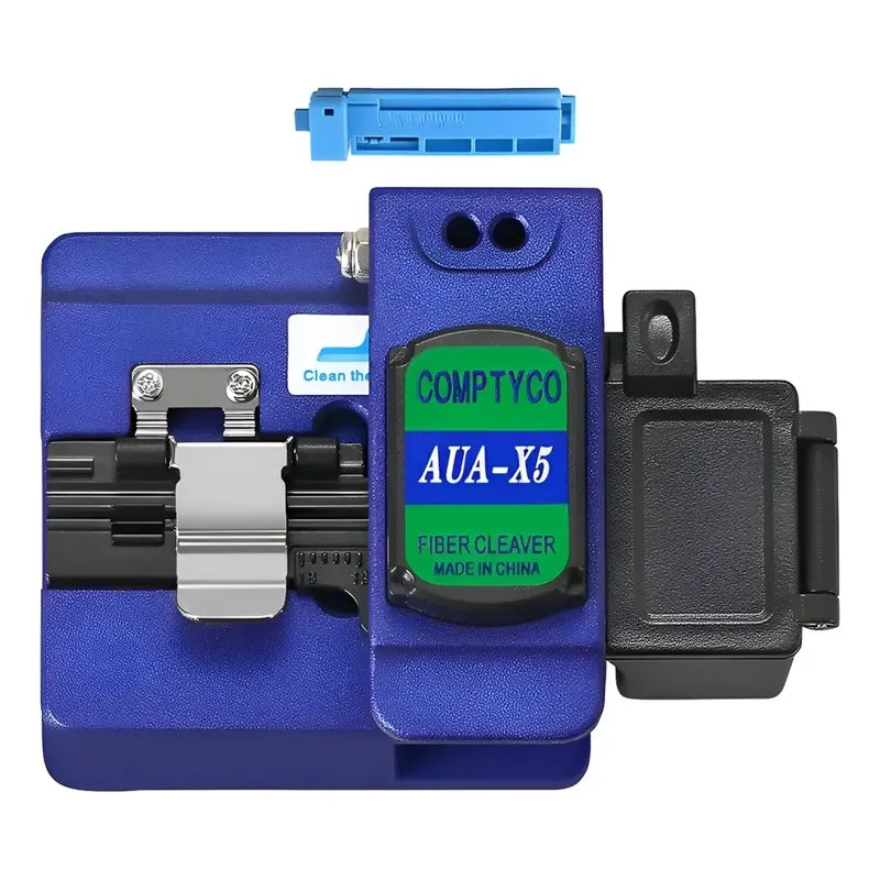 Kit Herramientas Fibra Óptica Aua-x5 Medidor Potencia Ftth Multicolor (negro, Azul Y Verde)