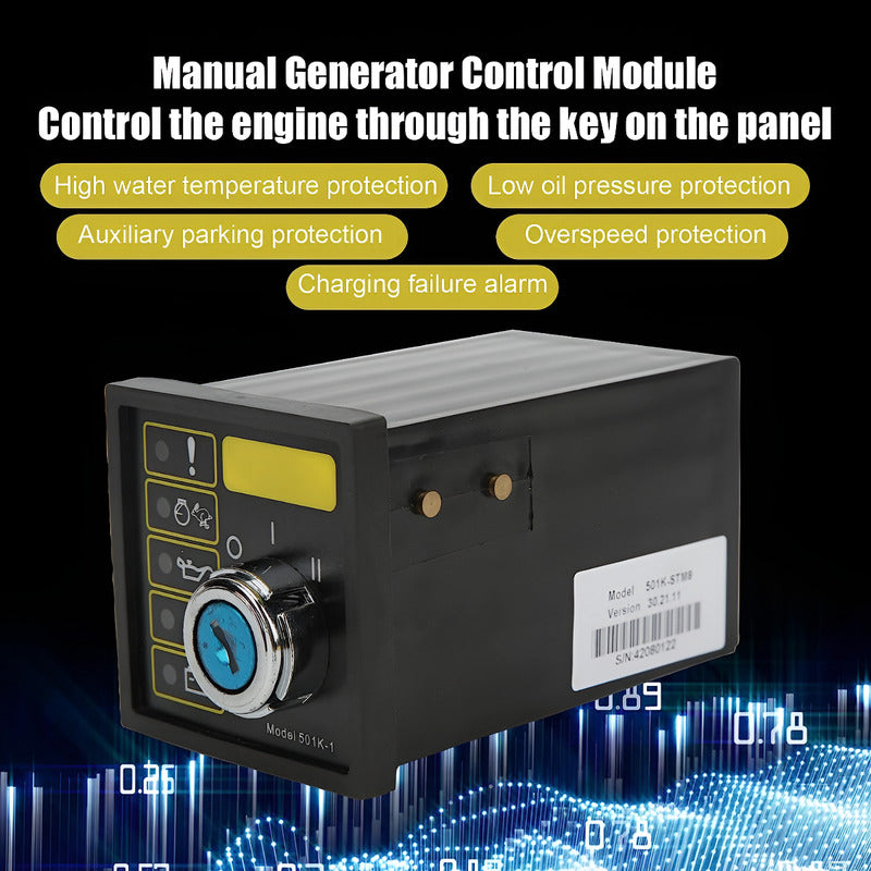 Modulo De Control Para Generador Genset 501k-stm8 12v 24v