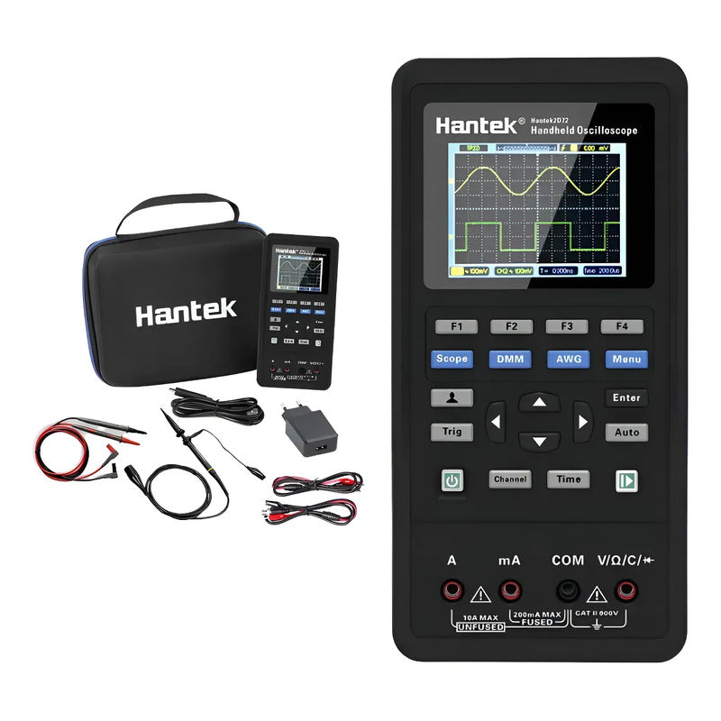 Osciloscopio Multímetro Digital Hantek 2d72 Generador Señal