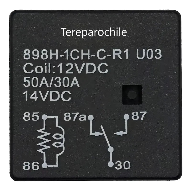 Rele Relay 898h-1ch-c-r1 U03 12vdc 50a