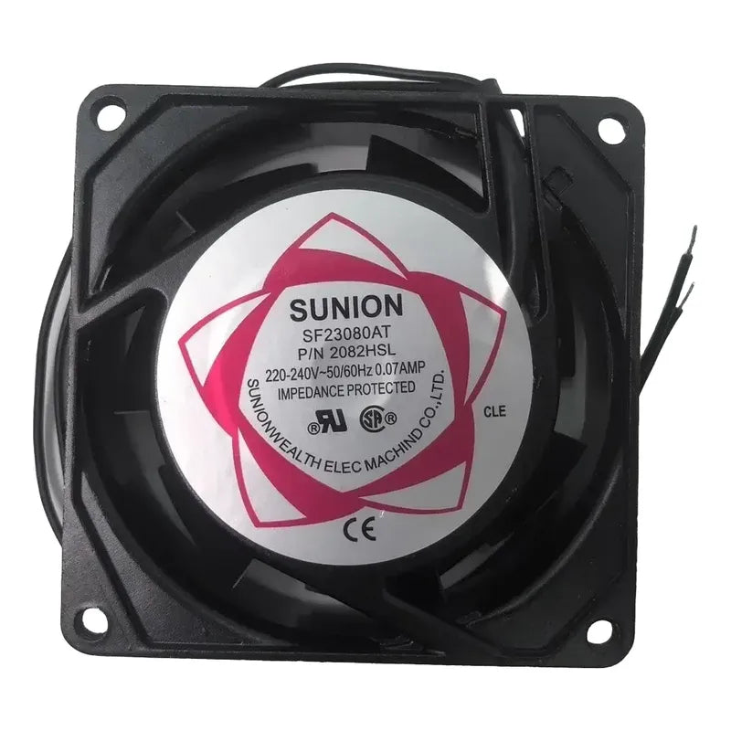 Ventilador Fan 80x25mm 220v 0.07a Sf23080at P/n 2082hsl Negro