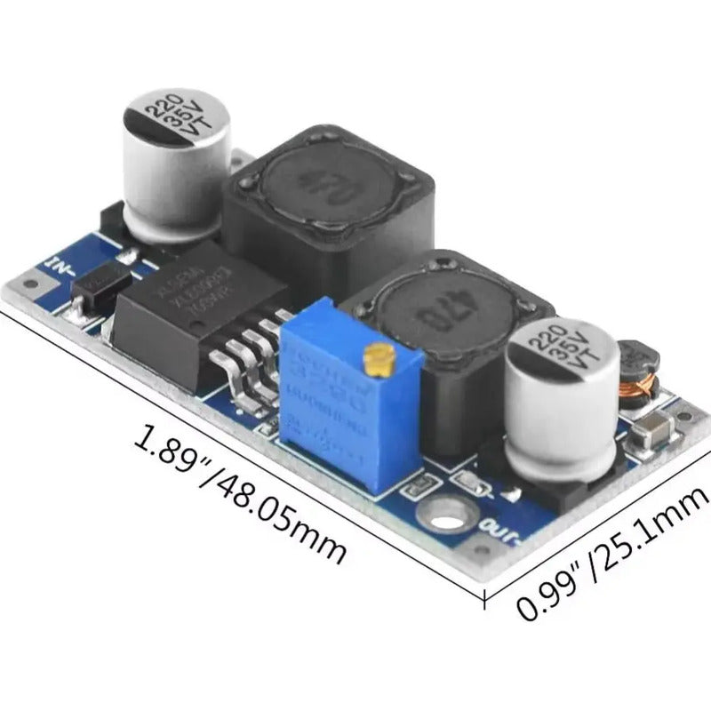 Módulo Regulador De Voltaje Dc-dc Xl6009 Entrada 3-32v Salida 5-35v 2.5a