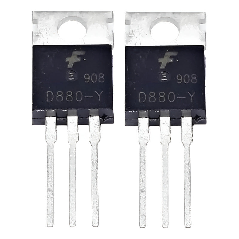 2x Transistores D880 D880-y 2sd880 2sd880-y 60v 3a 40w