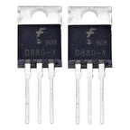 2x Transistores D880 D880-y 2sd880 2sd880-y 60v 3a 40w