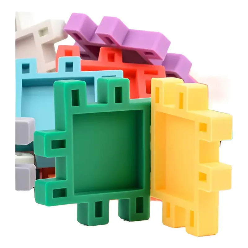 Puzzles De Silicona Rompecabeza Estimulacion Bebes Y Niños