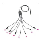 Cable Programacion 8 En 1 Para Motorola Baofeng Icom Kenwood