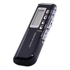 Grabadora De Voz Digital 8 Gb + Microfono + Modulo Telefono Negro
