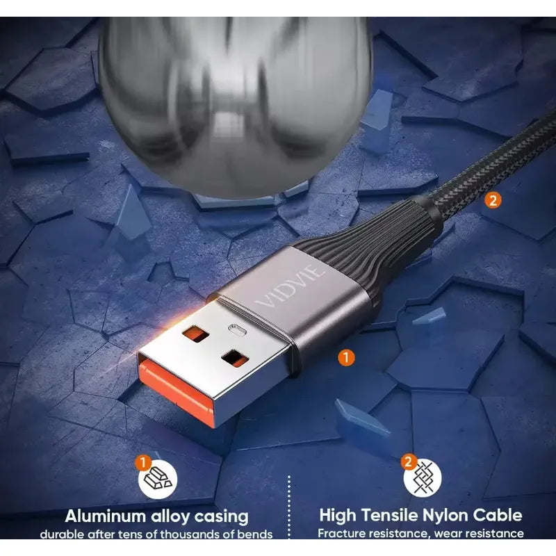 Cable Carga Y Datos Usb 3 En 1 Para Lightning Y 2 Usb Tipo C Gris Oscuro