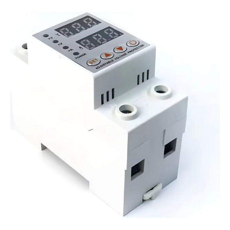 Protector Voltaje Corriente Ajustable Sobre Y Bajo 63a 220v