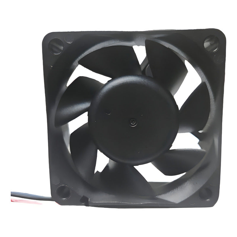 Ventilador Fan Cooler Kd6025h12s 12v 60x25mm 6cm 3 Cables Led Negro