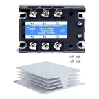Rele Trifasico Ssr Estado Solido 24-480vac 220v 40a 3-32vdc
