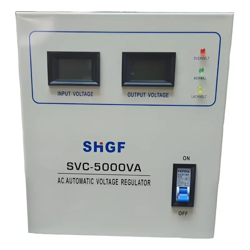 Regulador Estabilizador De Voltaje Shgf 220v Y 110v -4000w 5000va