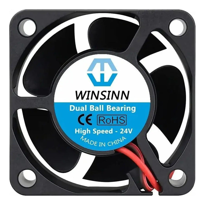 Ventilador Fan Cooler 24v 50x10mm Doble Rodamiento 5010 5cm