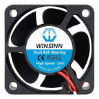 Ventilador Fan Cooler 24v 50x10mm Doble Rodamiento 5010 5cm