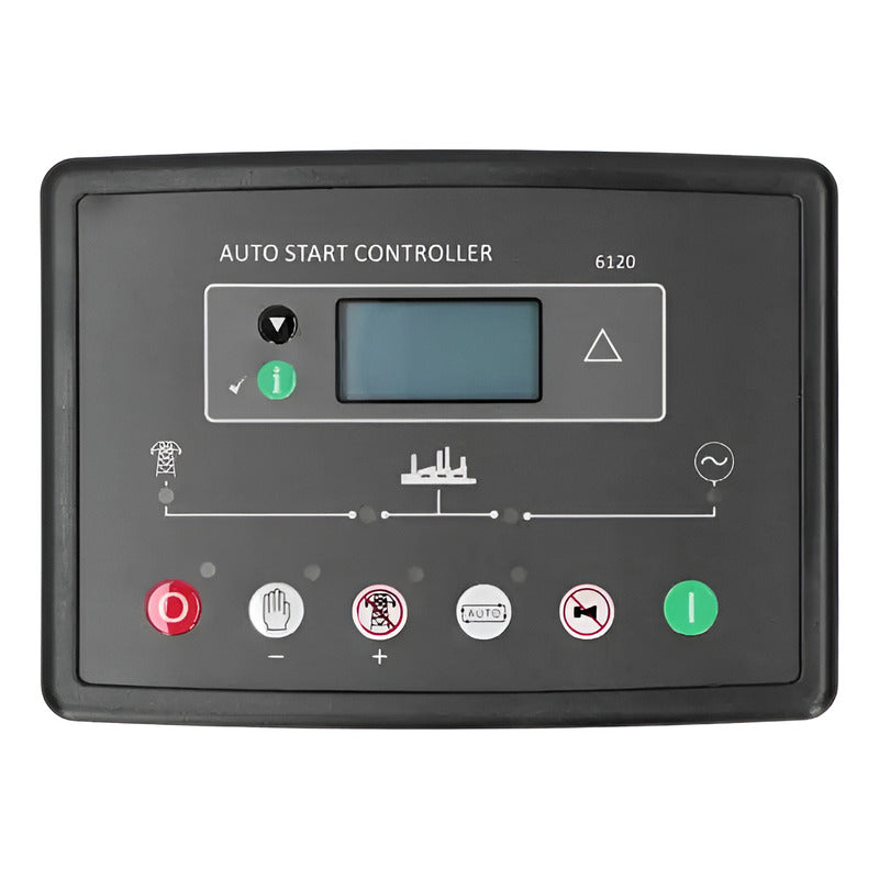 Modulo Controlador Generador Ats Lcd Compatible Dse 6120