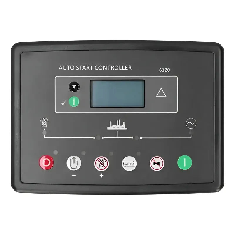 Modulo Controlador Generador Ats Lcd Compatible Dse 6120