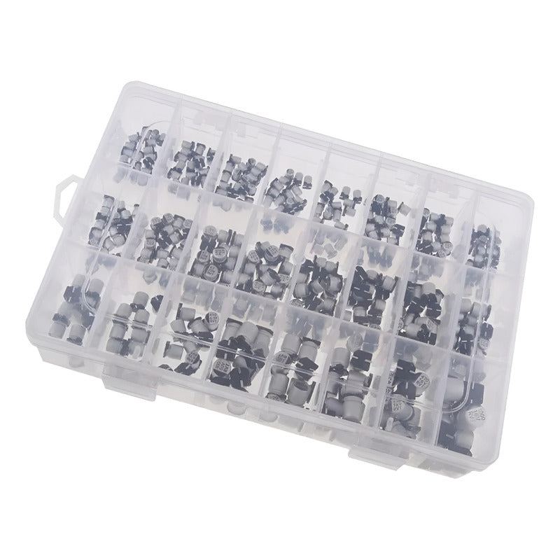 400x Capacitores Sólidos Electrolitico Smd De 1uf A 1000uf