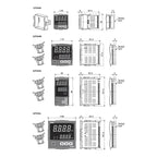 Termostato Control Digital Control Temperatura Tcn4m-24r