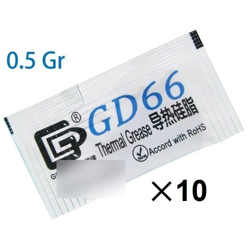 10x Pasta Termica Semiconductor Gris Cpu Gpu Ram Ps3 Ps4 Pc