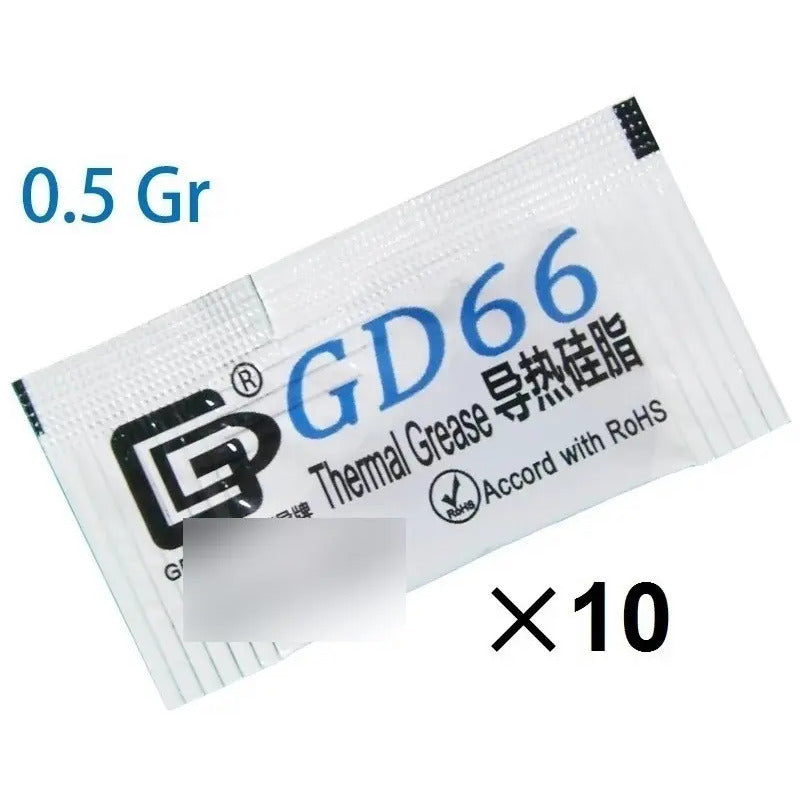 10x Pasta Termica Semiconductor Gris Cpu Gpu Ram Ps3 Ps4 Pc Gris