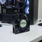 Ventilador Fan Cooler Pd120b/s 120x38mm 220v 240v 50/60hz Negro