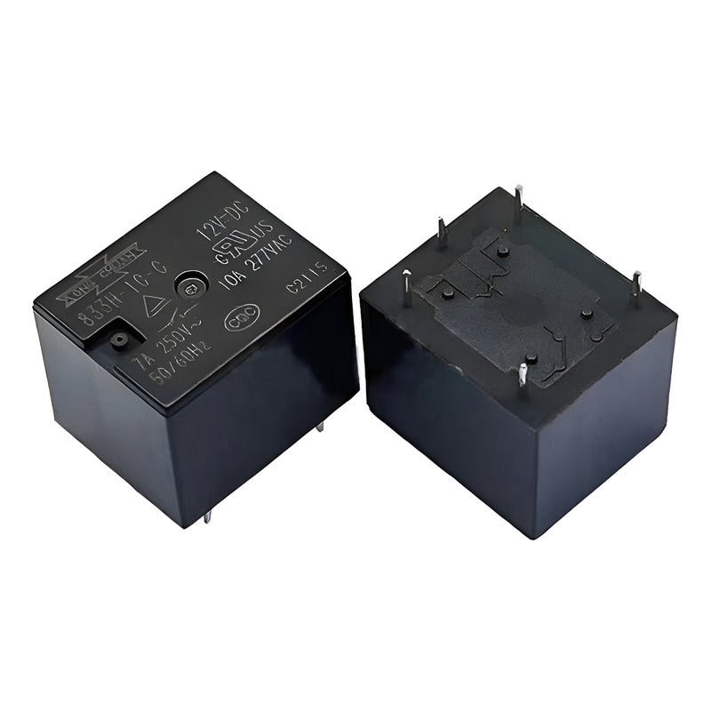 Rele Relay 833h-1c-c 12vdc 5 Pines 10a 277vac