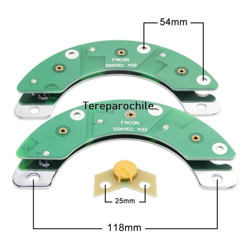 Rectificador Puente De Diodo Para Generador Lsa432 Ssayec432