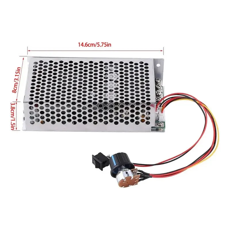 Dimmer Regulador Control Velocidad Motor 100a Dc 12v 24v 48v